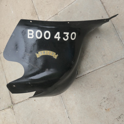 Classic Bike, Velocette 500  Black Fairing, Unity. Used.