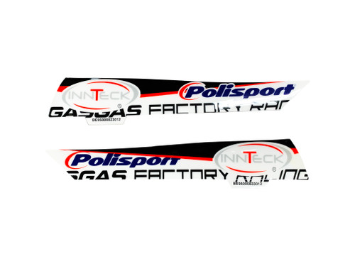 Gas Gas EC Enduro 2012 Handlebar Stickers, Genuine, NOS