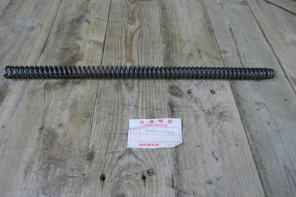 Honda CB250T1-T11 Fork Spring, NOS Genuine 51401-413-003