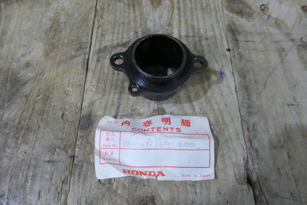 Honda CR80R, 1980-81, Exhaust Pipe Joint NOS Genuine 18231-169-000