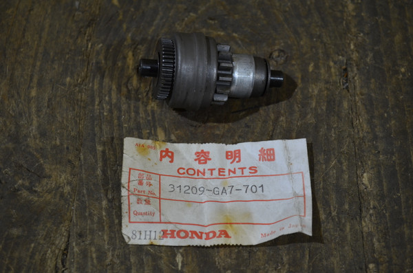 Honda NH50MD NH50MS NS50M NS50MS Pinion Assy, Genuine NOS