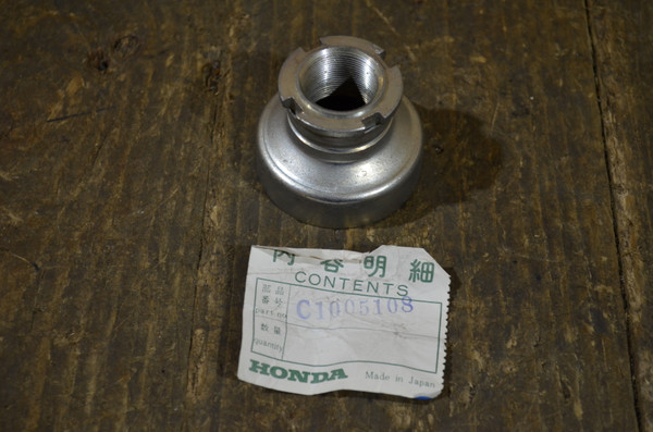 Honda C100/C102/C10/C105T/C65/CA100/CA102 Steering Thread, Genuine NOS
