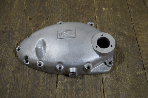 Ossa 125B Clutch Cover Engine Casing, Part Number 911613, Used Part in Good Condition