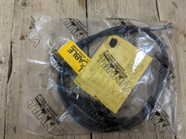 Montesa Cota 349 1981  Venhill Throttle Cable M04-4-015 available at Moto-Classic from 16.95