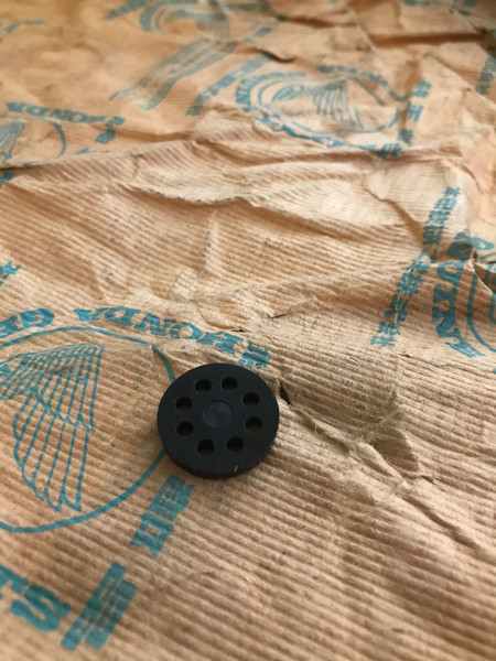 Honda CZ100/C50/C70/C90/CT70/CT90 Fuel Tap Rubber, Genuine, NOS, 16115-001-004