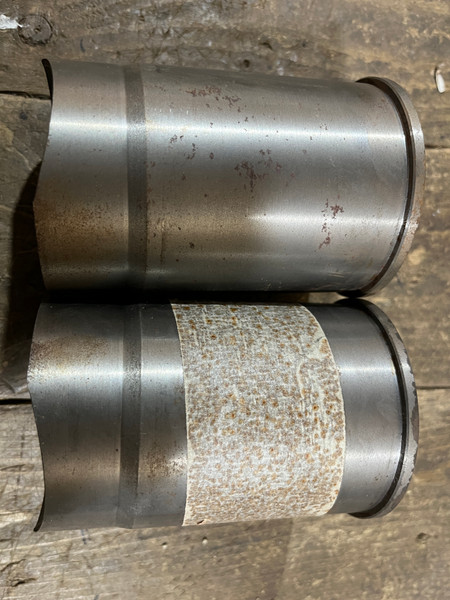 Honda CB450 Black Bomber Pair of Cylinder Liners, 69mm, NOS