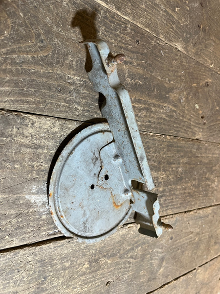 Honda CB92/CB95 Tool Box Shelf/Panel, Used Part requiring some refurbishment