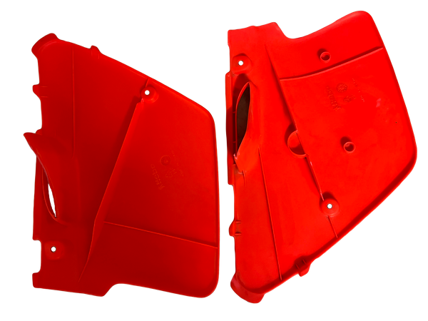 Gas Gas EC250 2000-2001 Red Side Panel Set, Genuine Gas Gas Part