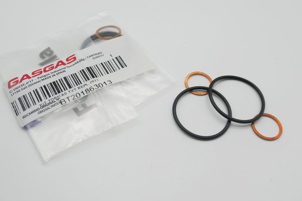 Gas Gas TXT Tech Forks, Cap O Ring and Crush Washer Seal Kit, BT201863013