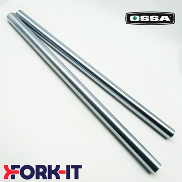 Ossa Phantom GP1, GP2, GP3 New Fork Tubes Pair, 35mm Ø Diameter, 660mm Long Available to purchase from Moto-Classic