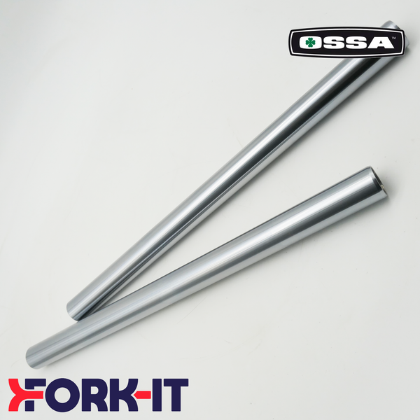 OSSA PLUMA 1968-1971 - Fork Tubes - 35mm Ø - Choice of 535mm or 585mm Long Available to purchase from Moto-Classic