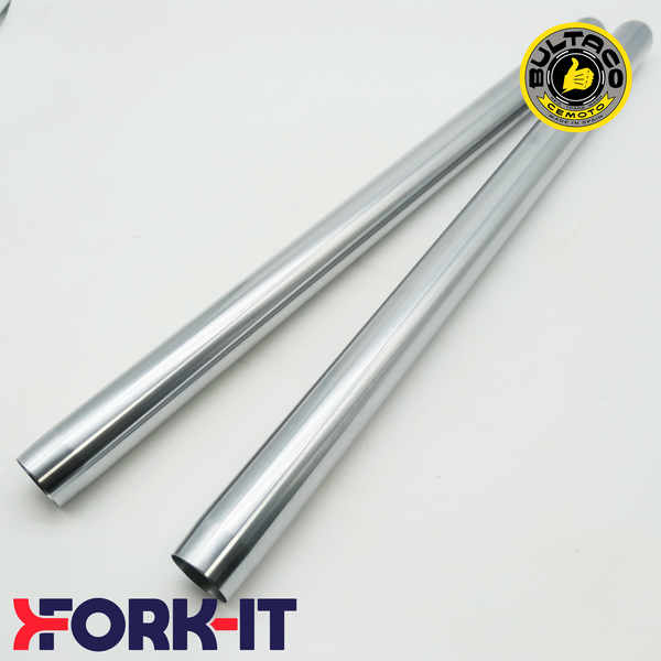 BULTACO ALPINA 1971-1973 - Fork Tubes - Tapered Top - 35mm Ø - 560mm Long Available to purchase from Moto-Classic