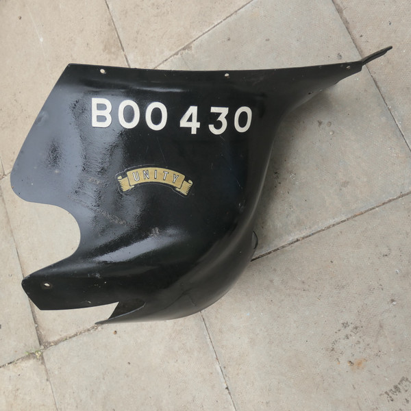 Classic Bike, Velocette 500  Black Fairing, Unity. Used.