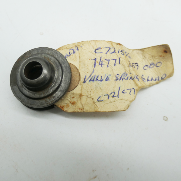 Honda C72, C77, C78 Valve Spring Collar, Genuine, NOS, 14771-259-000