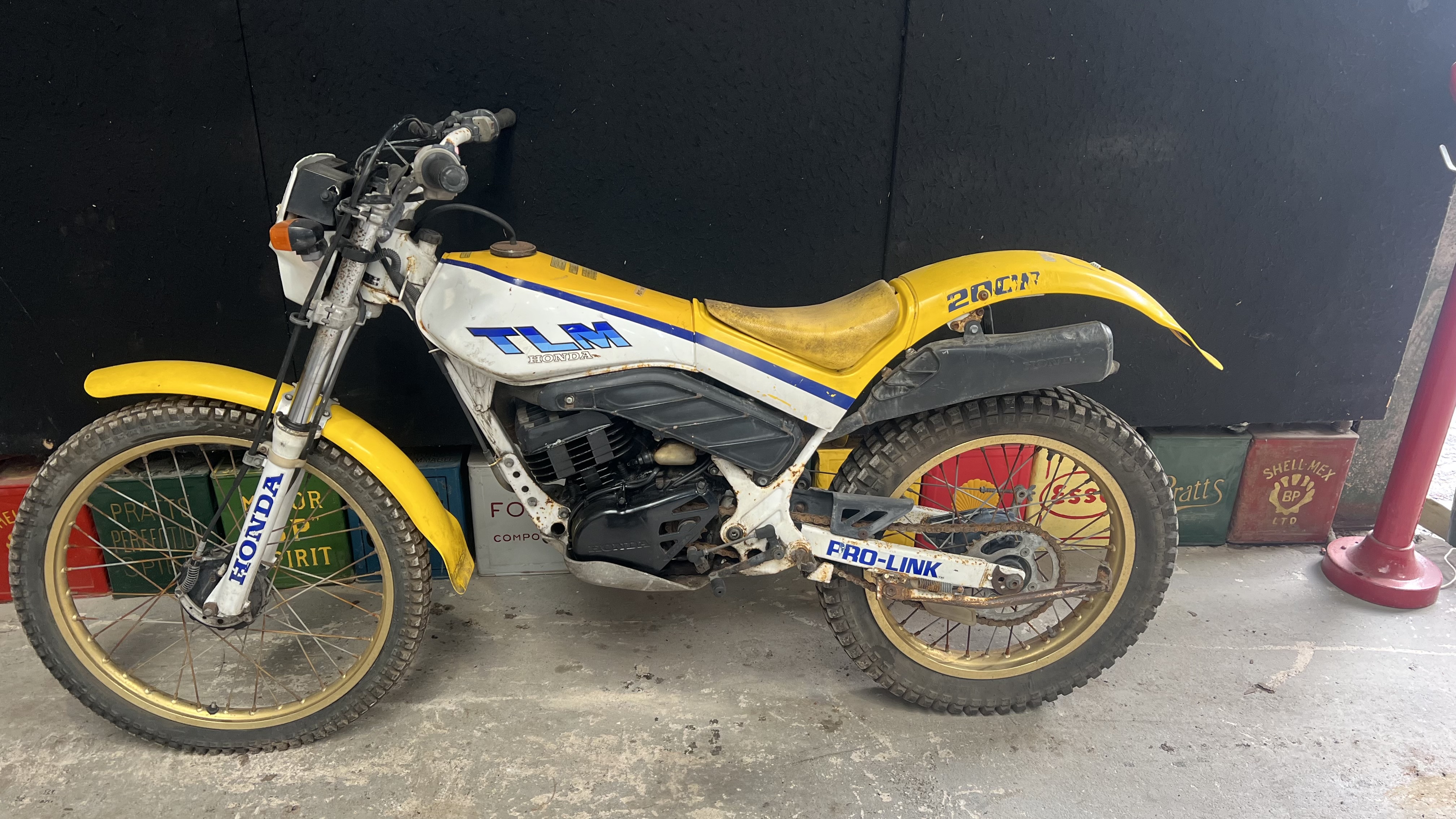 Honda TLM 200 MB15 1985