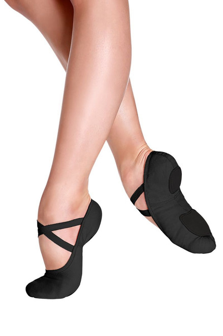 "BLISS" CANVAS BALLET #SD16-BLACK