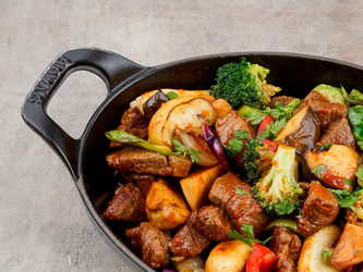 Beef Steak with Kimchi Hot Sauce Beef Steak with Kimchi Hot Sauce