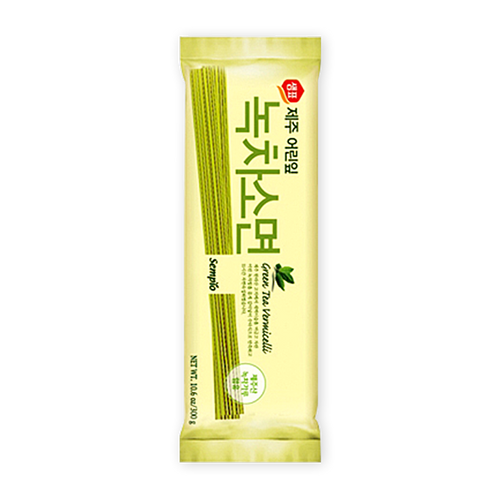 SEMPIO Jeju Baby Green Tea Wheat Noodle 300g*20