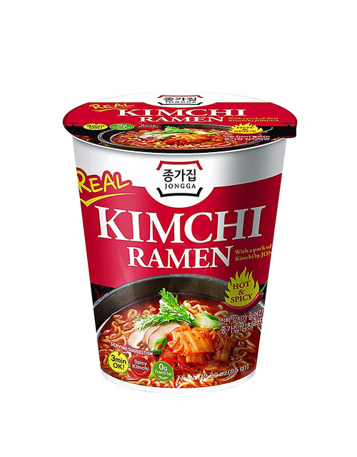 JONGGAJIP Real Kimchi Ramen Cup 85g*6