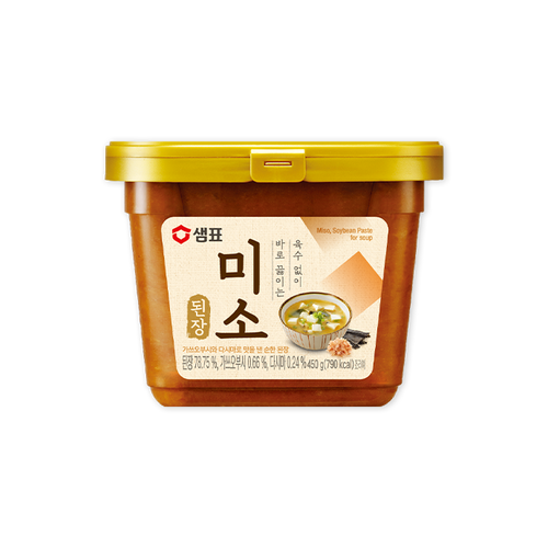 Miso soybean paste 450g Korean fermented seasoning for soup and cooking