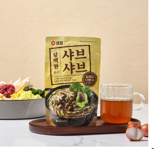 Sempio mild shabu shabu broth base 200g pouch