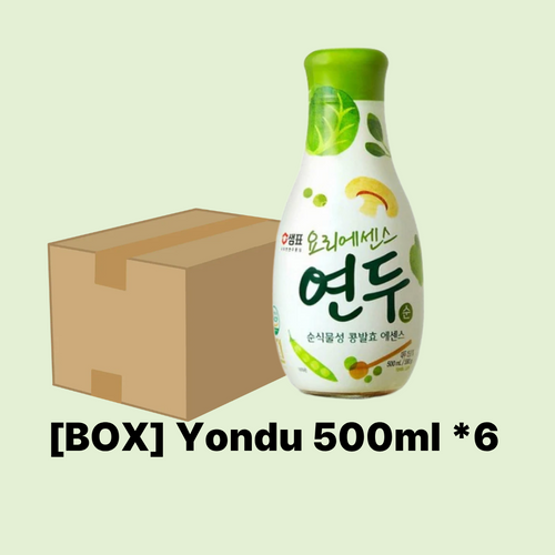 [Box] SEMPIO Cooking Essence Yondu Sauce [Soft] 500ml*6