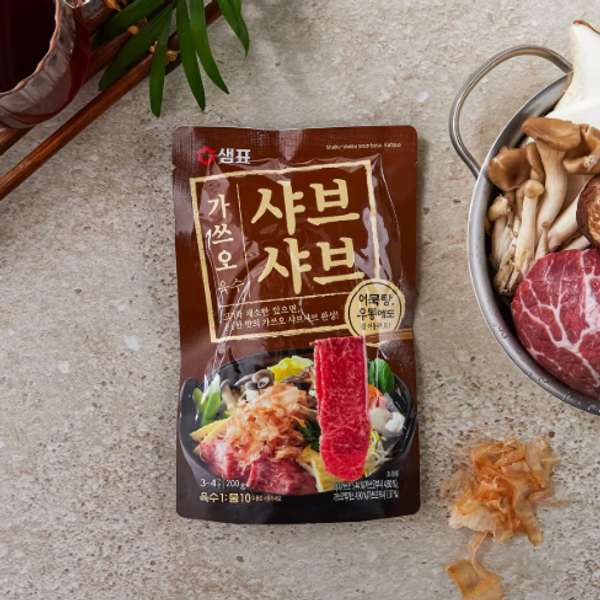 Sempio bonito shabu shabu broth base 200g pouch