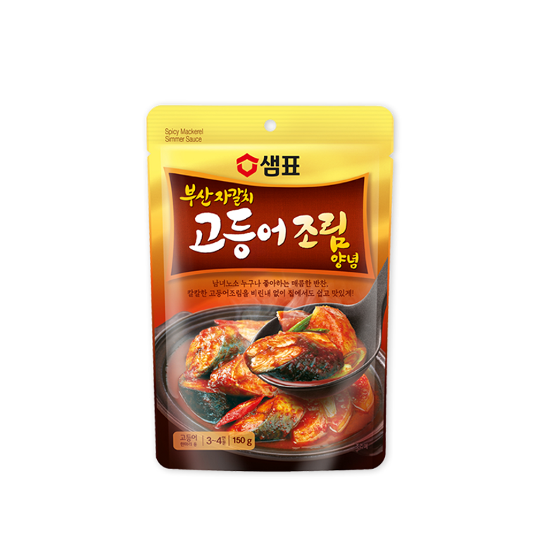 SEMPIO Busan Stir-Fry Spicy Mackerel Sauce 150g