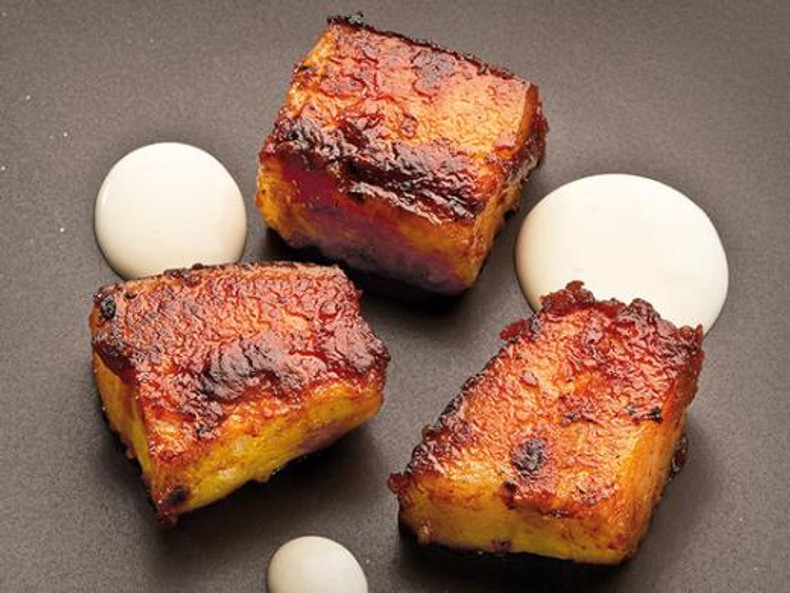 Pork jowl barbeque