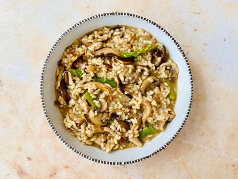 Vegan Mushroom Risotto