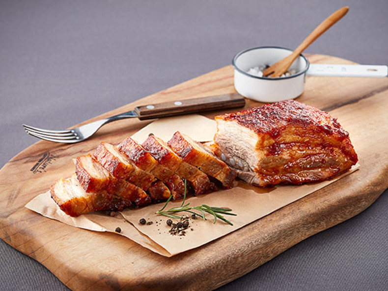 Baked BBQ Pork with Pastes