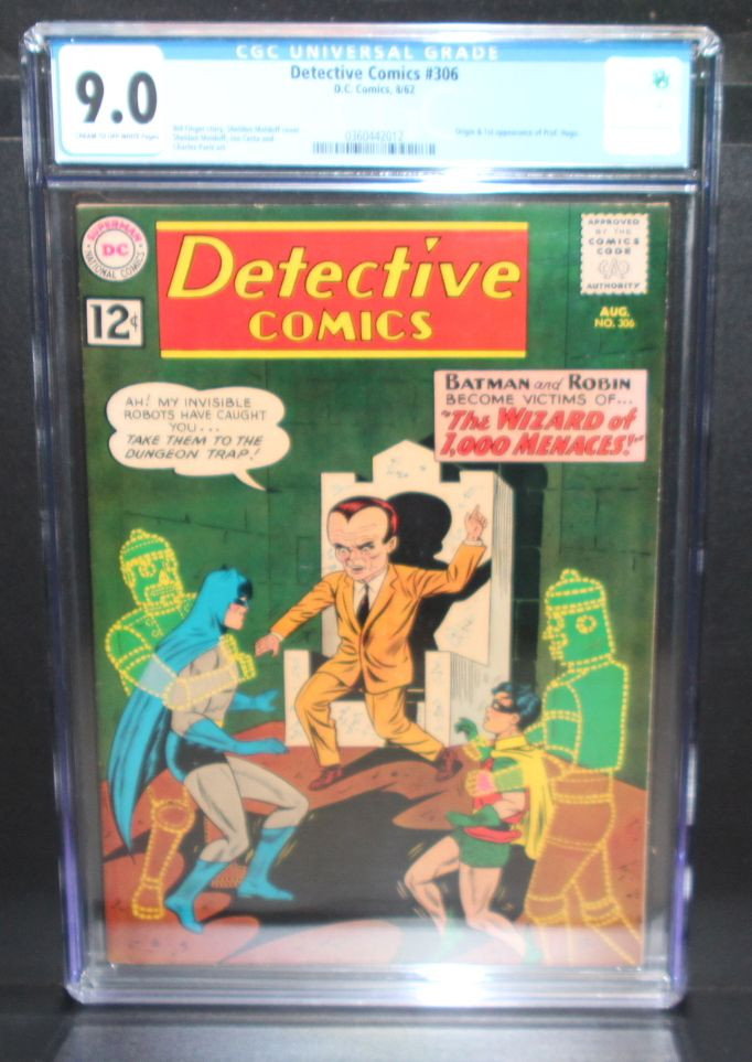Detective Comics #306 - High Grade 1962 Batman Silver Age - CGC