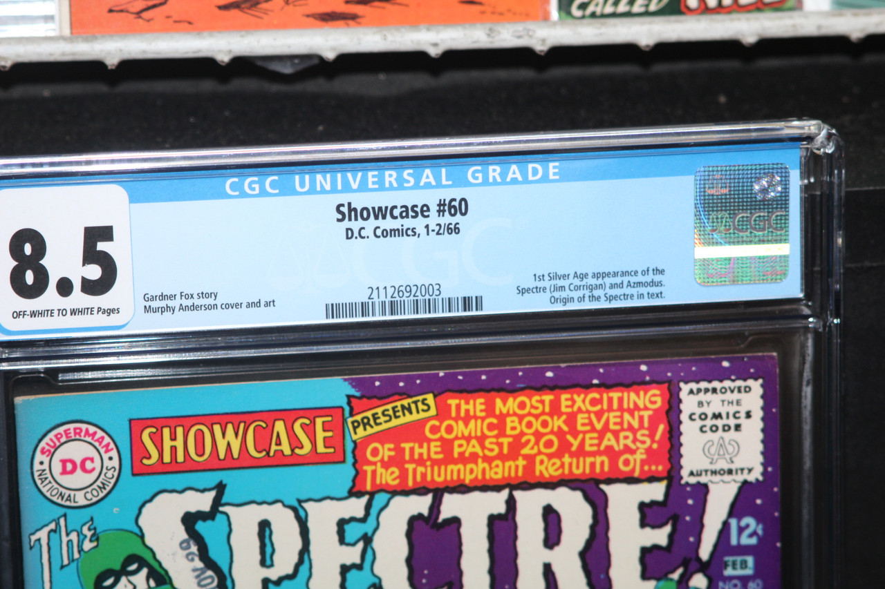 Showcase #60 - 1st Silver Age Spectre - DC Comics 1966 - CGC