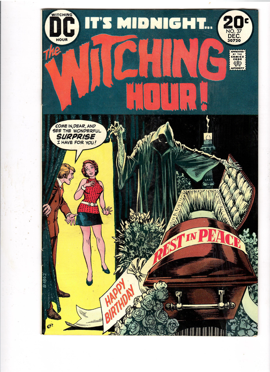 Witching Hour #37 - 1973 DC Silver Bronze Age Horror Comic - Nick
