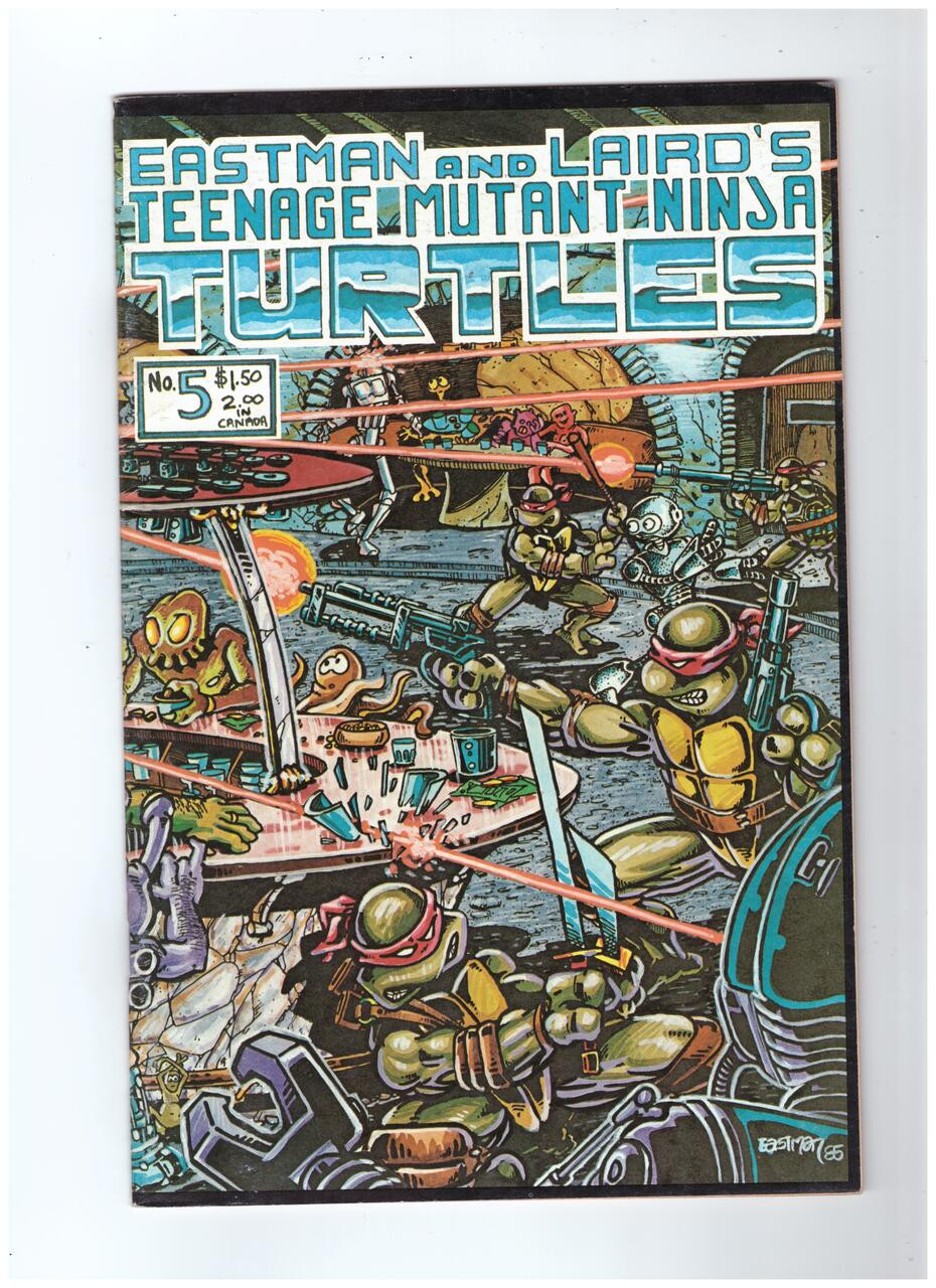 Teenage Mutant Ninja Turtles #5 - Mirage Studios Original 1985 1st