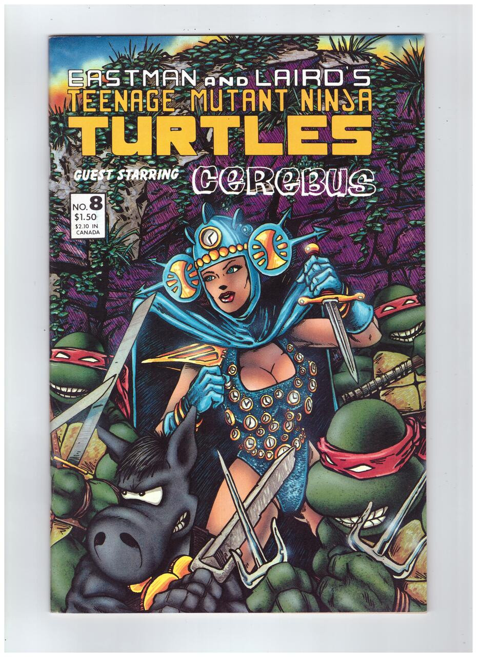 Teenage Mutant Ninja Turtles #8 - Mirage Studios Original 1985 1st