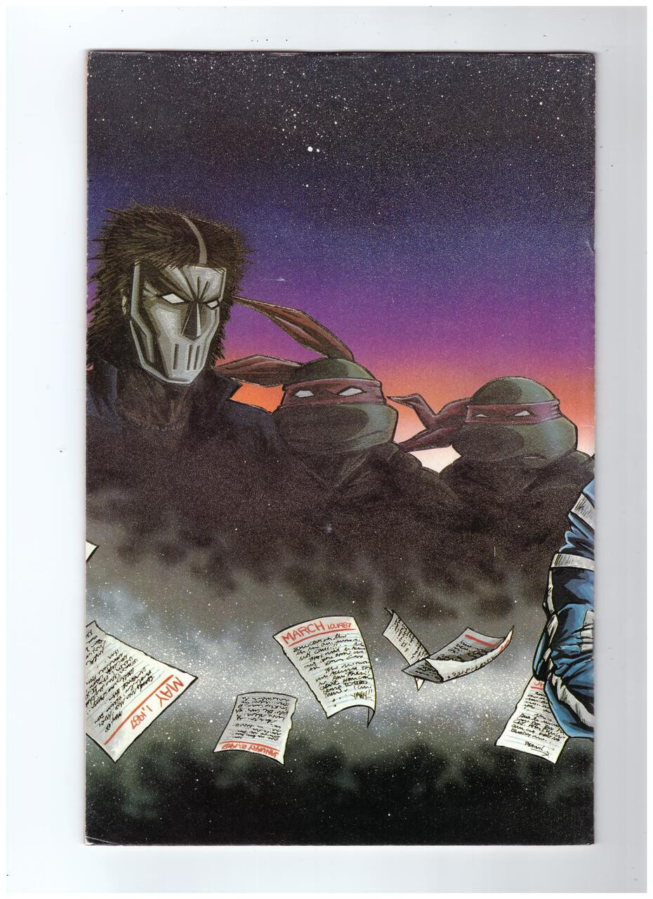 Teenage Mutant Ninja Turtles #11 - Mirage Studios Original 1985