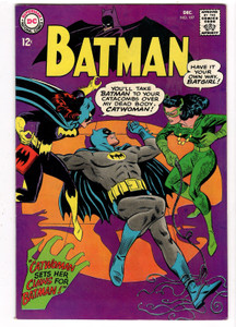 Batman #197 - Classic Silver Age Catwoman & Batgirl Cover DC Comics 1967 - Higher Grade
