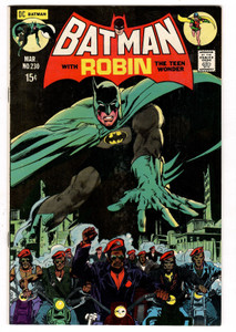 Batman #230 - Classic Bronze Age Neal Adams Black Panther Cover 1971 DC Comics High Grade Raw Copy Batman #230 - Classic Bronze Age Neal Adams Black Panther Cover 1971 DC Comics High Grade Raw Copy