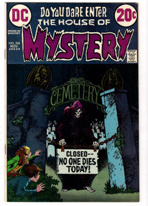 House of Mystery #208 - Nick Cardy Skeleton Cover DC Comics Bronze Age Horror 1972, Nice Copy House of Mystery #208 - Nick Cardy Skeleton Cover DC Comics Bronze Age Horror 1972, Nice Copy