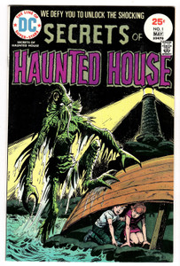 Secrets of Haunted House #1 - 1975 Bronze Horror DC Comics - Cain, Abel,Destiny, Eve Appearances - High Grade Raw Copy Secrets of Haunted House #1 - 1975 Bronze Horror DC Comics - Cain, Abel,Destiny, Eve Appearances - High Grade Raw Copy