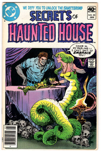 Secrets of Haunted House #20 - 1980 Bronze Horror DC Comics - Destiny Stories - Joe Orlando Cover- High Grade Raw Copy Secrets of Haunted House #20 - 1980 Bronze Horror DC Comics - Destiny Stories - Joe Orlando Cover- High Grade Raw Copy