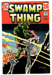 Swamp Thing #3 - Classic Berni Wrightson Cover DC Comics Bronze Age Horror Swamp Thing #3 - Classic Berni Wrightson Cover DC Comics Bronze Age Horror