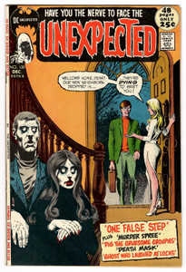 Unexpected #130 - 1971 Bronze Horror DC Comics - Nick Cardy Cover - Higher Grade Raw Copy Unexpected #130 - 1971 Bronze Horror DC Comics - Nick Cardy Cover - Higher Grade Raw Copy