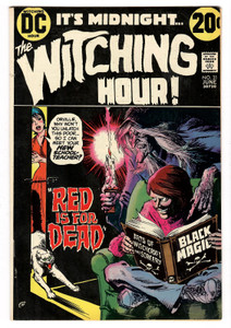 Witching Hour #31 - 1973 DC Silver Bronze Age Horror Comic - Nick Cardy Black Magic Cover - HIgher Grade Raw Copy Witching Hour #31 - 1973 DC Silver Bronze Age Horror Comic - Nick Cardy Black Magic Cover - HIgher Grade Raw Copy