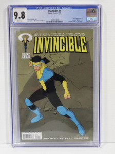 Invincible #1 - CGC Graded 9.8 (Image Comics 2003) 1st Full app. of Invincible & Omni-Man
