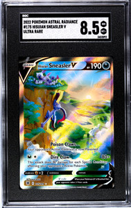 2022 Pokemon SWSH Astral Radiance Hisuian Sneasler V #175/189 SGC Graded 8.5