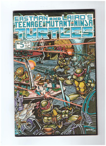 Teenage Mutant Ninja Turtles #5 - Mirage Studios Original 1985 1st Print First Printing TMNT - Sharp Copy! Teenage Mutant Ninja Turtles #5 - Mirage Studios Original 1985 1st Print First Printing TMNT - Sharp Copy!