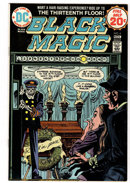 Black Magic #6 - Bronze Age DC Horror Comic - 1973 Simon & Kirby High Grade Copy
