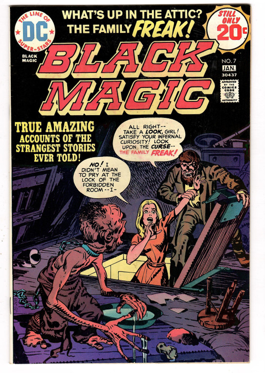 Black Magic #7 - Bronze Age DC Horror Comic - 1973 Simon & Kirby High Grade Copy